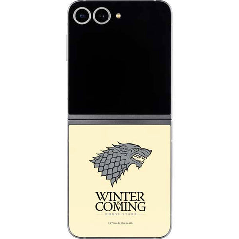 Game of Thrones: House Stark Sigil Galaxy Z Flip6 Skin